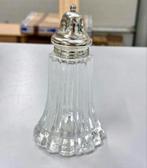 Franse Shabby vintage suiker / zout strooier silver plated, Antiek en Kunst, Ophalen of Verzenden