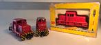 Fleischmann H0 diesellokjes 3 stuks, Hobby en Vrije tijd, Modeltreinen | H0, Gebruikt, Gelijkstroom, Fleischmann, Rails