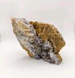 Fluoriet op matrix moedersteen, Verzamelen, Mineralen en Fossielen, Ophalen of Verzenden, Mineraal