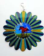 Tuindecoratie spinner Paard 30cm