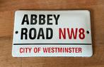Emaille bordje ABBEYE ROAD NW 8, Antiek en Kunst, Ophalen of Verzenden