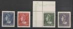 346-349 1946 Koningin Wilhelmina MNH, Postzegels en Munten, Ophalen of Verzenden, T/m 1940, Postfris