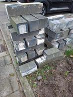 Stapelblokken 15x15x30 en 15x15x60 - 38 stuks, Tuin en Terras, Grind, Keien en Split, Ophalen, Gebruikt, Split