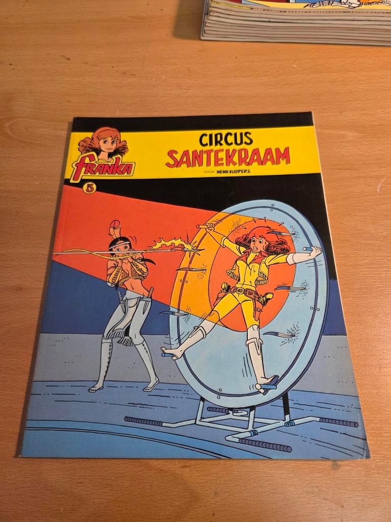 Franka 5 - Circus Santekraam - Henk Kuijpers, Boeken, Eén stripboek, Ophalen of Verzenden, Gelezen, Henk Kuijpers