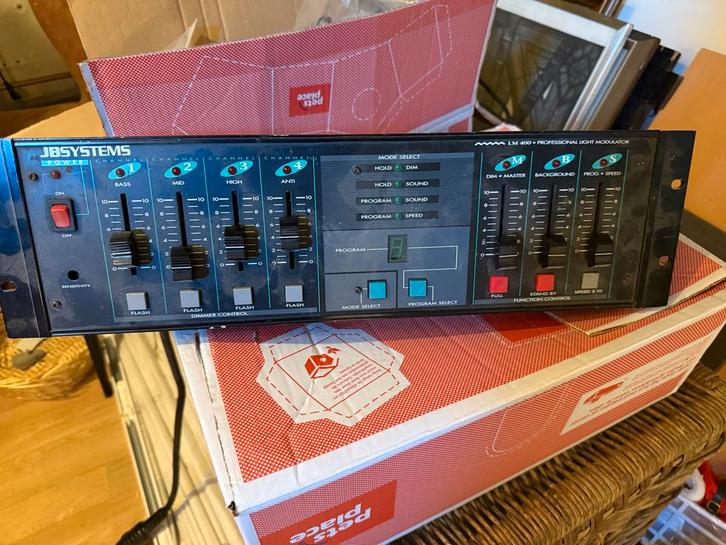 JB Systems LM 400 Licht modulator, Muziek en Instrumenten, Licht en Laser, Gebruikt, Licht, Geluidgestuurd, Ophalen of Verzenden