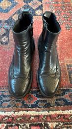 Leren dameslaarzen Vibram 37.5, Kleding | Dames, Schoenen, Ophalen of Verzenden, Zo goed als nieuw, Zwart, Hoge laarzen