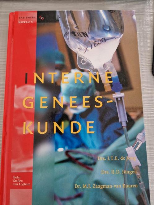 J.T.E. de Jong - Interne geneeskunde, Boeken, Studieboeken en Cursussen, Zo goed als nieuw, HBO, Ophalen of Verzenden
