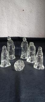 vintage glazen Kerstgroepje/ Kerststalletje, Diversen, Kerst, Ophalen of Verzenden