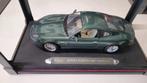 aston martin db7 kleur groen van maisto 1:18, Hobby en Vrije tijd, Modelauto's | 1:18, Ophalen, Zo goed als nieuw, Auto, Maisto