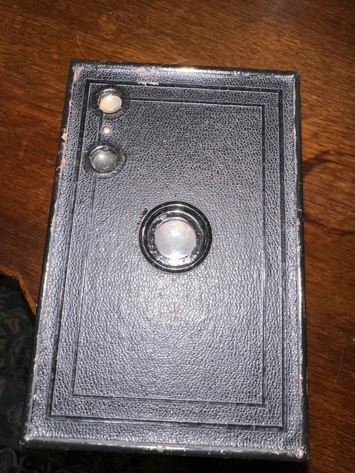 Antieke Kodak No. 2A Brownie Model C ca. 1915 Made in USA, Verzamelen, Fotografica en Filmapparatuur, Fototoestel, Voor 1940, Ophalen of Verzenden