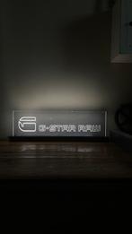licht reclame G-STAR RAW lichtbak gevel neon diesel/gapstar, Ophalen, Zo goed als nieuw, Lichtbak of (neon) lamp