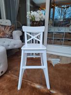 Ikea kinderstoel wit - nette staat, Ophalen of Verzenden, Gebruikt