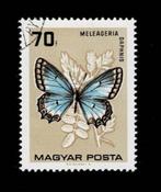 postzegel 1792 Hongarije Getand blauwtje, Ophalen of Verzenden, Gestempeld