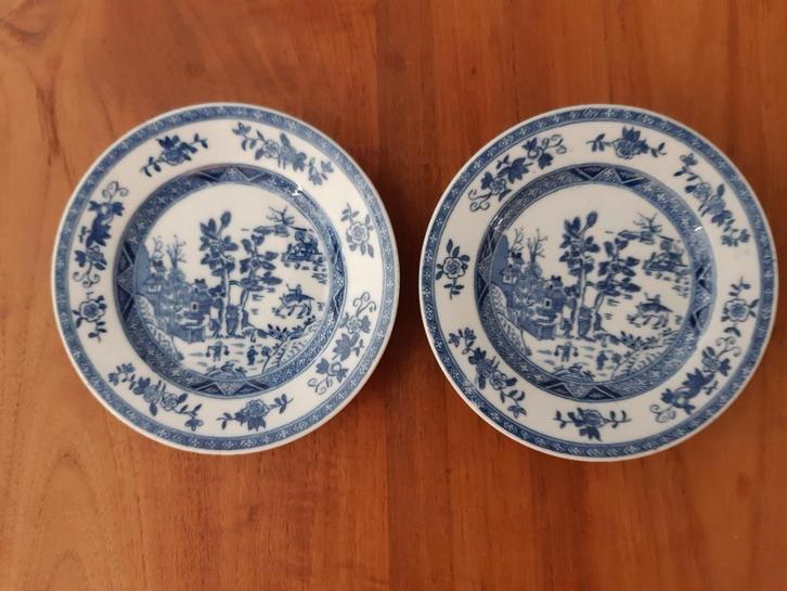 2 Chinees porseleinen wandbordjes, Antiek en Kunst, Antiek | Porselein, Verzenden