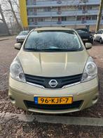 Nissan Note 1.6 16V 2009, Auto's, Zwart, Parkeersensor, Origineel Nederlands, 1000 kg