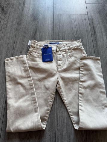 Jacob Cohen Beige Jeans – Maat 25 nieuw met Labels beschikbaar voor biedingen