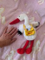 Geboorte knuffel ooievaar om op te hangen, Kinderen en Baby's, Ophalen of Verzenden, Zo goed als nieuw