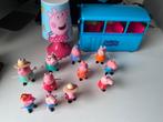 Peppa Pig Speelgoed Set - Bus, Lamp en Figuren, Ophalen of Verzenden, Zo goed als nieuw