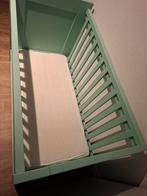 Mintgroen babybedje 130x70cm, Ophalen, Gebruikt, Ledikant