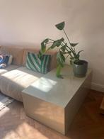 Blok Salontafel / bijzettafel eric kuster beige / taupe, Ophalen, Kunststof, 50 tot 100 cm, 100 tot 150 cm