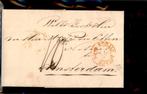 Den Haag - Amsterdam - 1854, Postzegels en Munten, Brieven en Enveloppen | Nederland, Ophalen of Verzenden, Brief