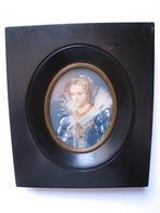 MINIATUUR HANDGESCHILDERD 19e EEUWS. VOOR 45,- EURO, Verzenden