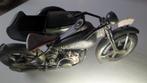 Vintage Leger Motor met Zijspan & Benzinepomp, Ophalen of Verzenden