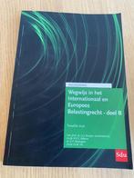 Wegwijs Internationaal en Europees Belastingrecht B, Boeken, Studieboeken en Cursussen, Ophalen of Verzenden, Alpha, Zo goed als nieuw