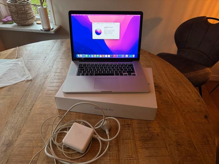 Apple MacBook Pro 15-inch, Computers en Software, Apple Macbooks, Gebruikt, MacBook Pro, 15 inch, 2 tot 3 Ghz, 256 GB, 16 GB, Ophalen