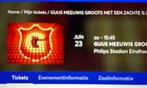 Guus meeuwis - 23 juni - 2x golden circle, Tickets en Kaartjes, Concerten | Nederlandstalig, Juni, Twee personen, Rock