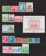 België 1950 volledig jaar, Ophalen, Postfris, Spoor van plakker