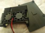 Raspberry PI Passieve Case/Behuizing + 2xFans, Verzenden, DDR4, Nieuw, Overige typen