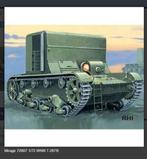 Bouwpakket Mirage-Hobby Mirage 72607 1/72 WWII T-26TB Ammuni, Hobby en Vrije tijd, Italeri, 1:32 tot 1:50, Overige typen, Nieuw