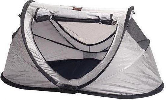 Deryan peuter Deluxe Silver POP-UP | Compleet, Kinderen en Baby's, Babywiegjes en Ledikanten, Gebruikt, Reisbedje, Ophalen of Verzenden