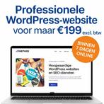 WordPress website laten maken – €199 ex. btw | Snel online, Webdesign