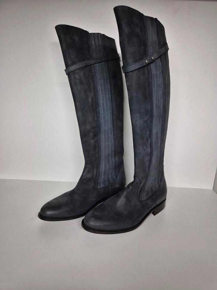 Sancho laarzen, Kleding | Dames, Schoenen, Nieuw, Hoge laarzen, Grijs, Ophalen of Verzenden