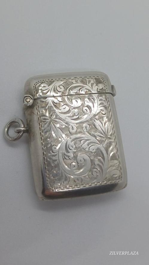 Antiek zilveren tondeldoosje, Antiek en Kunst, Antiek | Goud en Zilver, Zilver, Ophalen of Verzenden