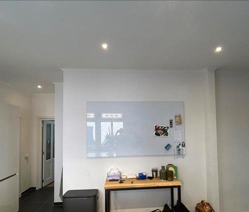 Glazen magnetisch whiteboards 180x100cm, Huis en Inrichting, Woonaccessoires | Memoborden, Zo goed als nieuw, Ophalen