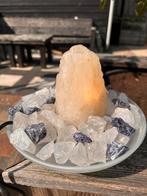 Prachtige bergkristal fontijn met licht, Ophalen, Fontein