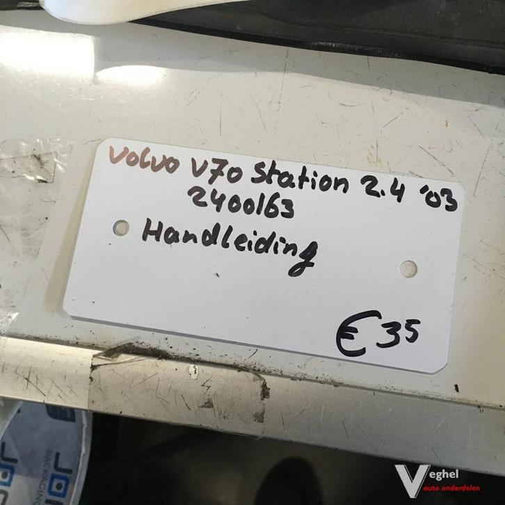 Volvo V70 Station 2.4 2003 Wagennr 2400163  Instructieboekje, Auto diversen, Handleidingen en Instructieboekjes, Ophalen of Verzenden