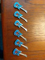 Elvis Presley Gitaar speldjes buttons- Set van 6, Ophalen of Verzenden, Zo goed als nieuw, Overige typen