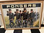 Fongers Affiche uit 1910 in uitzonderlijke conditie!, Ophalen, Gebruikt, Reclamebord