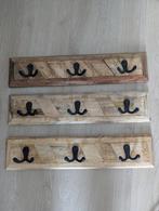 Nieuwe kapstokken mangohout, Zo goed als nieuw, Minder dan 100 cm, Metaal, Ophalen