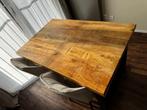Mango Wood Dining Table 140x90 / Mangohouten Eettafel 140x90, Huis en Inrichting, Tafels | Eettafels, 100 tot 150 cm, 50 tot 100 cm