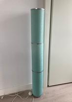 Staande lamp in turquoise, 100 tot 150 cm, Stof, Zo goed als nieuw, Ophalen