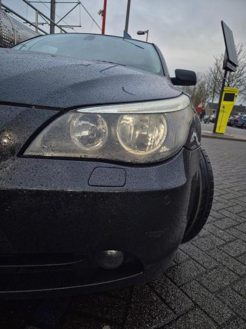 BMW 5-Serie 2.5 I 525 AUT 2005 Zwart, Auto's, BMW, Particulier, 5-Serie, ABS, Airbags, Airconditioning, Alarm, Android Auto, Apple Carplay