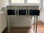 Side tables, Huis en Inrichting, Tafels | Sidetables, 25 tot 50 cm, Rechthoekig, Zo goed als nieuw, Overige houtsoorten