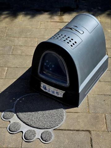 Kattenbak Met Schuiflade en mat beschikbaar voor biedingen