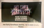 2 kaarten Early Kerstfeest Vlissingen, Tickets en Kaartjes, Concerten | Rock en Metal, Drie personen of meer, Hard Rock of Metal