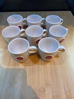 8 Douwe Egberts Espresso Kopjes, Huis en Inrichting, Keuken | Servies, Ophalen, Gebruikt, Keramiek, Overige stijlen